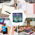 thumbnail image 6 of FORMRS 1-Subject Spiral Notebook 8" x 5" College Ruled 60 Refillable Sheet A5 Hard Cover, Moonlight Forest, 6 of 7
