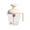 White, variant on Plastic Manual Hand Push Whisk Blender for Home - Versatile Tool for Egg Beater, Milk Frother, Hand Push Mixer Stirrer - Kitchen Utensil for Blending, Whisking, Beating