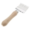 thumbnail image 1 of Apicultor Miel Peine Tine Uncapping Fork Scratcher 8 Pulgadas X 2 Pulgadas Sunnimix Raspador de bifurcación de la bifurcación de abejas, 1 of 8