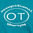 thumbnail image 3 of CafePress - OT Occupational Therapy Oval Women's Deluxe T Shir - Womens Tri-blend T-Shirt, 3 of 4