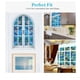 thumbnail image 2 of ZHAOCHENG Películas para Ventanas Pintadas, Película Decorativa para Ventanas de PVC, Etiqueta Adhesiva de Vidrio Esmerilado sin Pegamento, Películas para Ventanas Anti-UV para decoración del hogar Or, 2 of 5