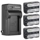 thumbnail image 1 of Kastar Batería Sony NP-FM50 de 3 unidades con cargador de CA, 1 of 6
