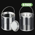 thumbnail image 5 of Paint Bucket Clear Bucket With Metal Lids And Handle 8 Pack High-quality, 5 of 5