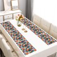 thumbnail image 2 of Pioneer Flower Floral Print Pattern Summer Placemats Table Placemats Set Of 6-Linen Kitchen Washable Placemats Table Mats 12x18 Inch Non-Slip Heat Resistant, 2 of 5