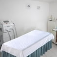 thumbnail image 2 of Washable Bed Sheet Fitted Bed Sheet for Hospital Bed Protective Cover (White), 2 of 7
