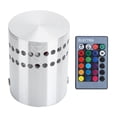 thumbnail image 1 of Luz de Techo de LED de Espiral 3W RGB Control remoto inalámbrico Lámpara de pared AC85-265V, 1 of 7