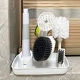 thumbnail image 2 of DOLITY Dish Cleaning Brush and Storage Holder with 5 Replacement Heads Premium Material, 2 of 9