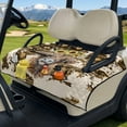 thumbnail image 2 of Xoenoiee Highland Cattle Sunflower Print Golf Cart Seat Covers, Aztec American Tribal Golf Cart Seat Towel Blanket for 2-Seat Golf Carts, Breathable Golf Cart Seat Cushions Golf Club Car Accessories, 2 of 7