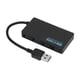 thumbnail image 4 of Concentrador USB 3.0 de 4 puertos con buena disipación de calor, transmisión de alta velocidad de 5 Gbps, estación de acoplamiento divisor USB 3.0, color negro, 4 of 14