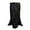 Z-Black224, variant on JIAYUE Girls Fish Tail Shiny Skirt Metallic Pleated Elastic Waist Stylish Children Versatile Long Skirts For Ballet Dance And Party Wear