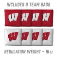 thumbnail image 4 of YouTheFan NCAA Wisconsin Badgers 2' x 3' MDF Cornhole Game, 4 of 6