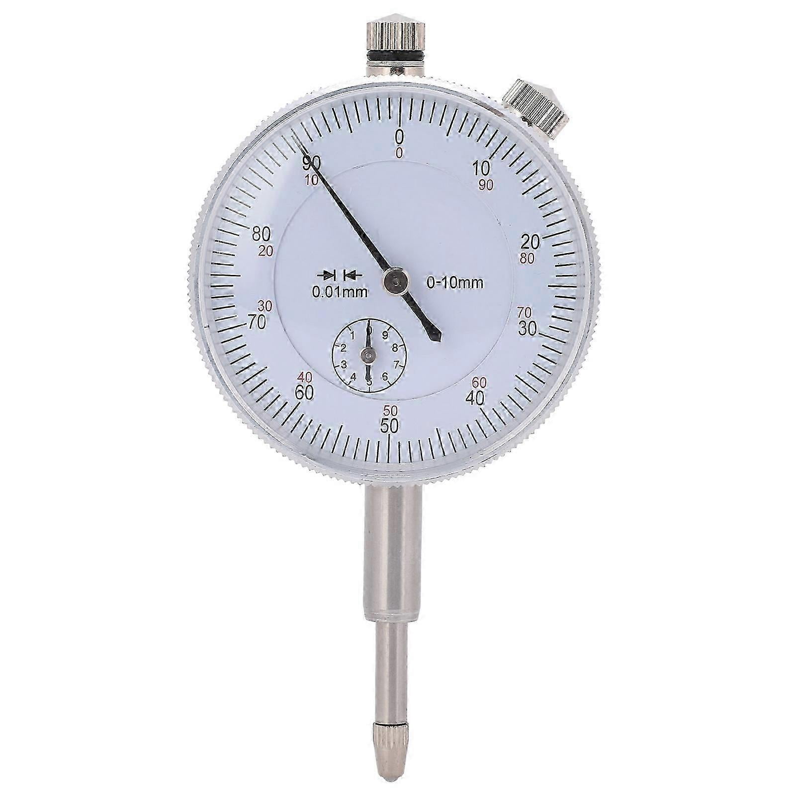 010mm Dial Indicator HighAccuracy AluminumCase Pointer Mechanical ...