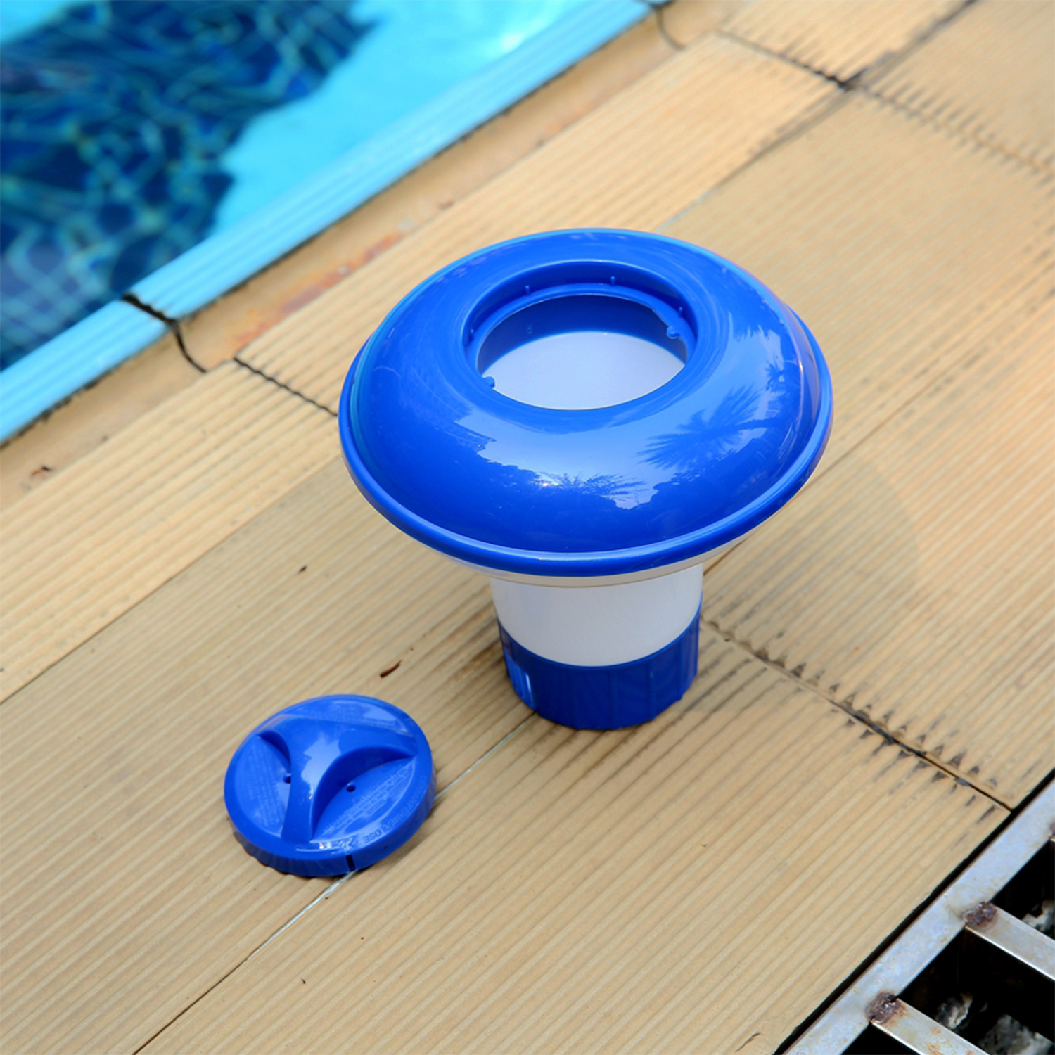 Swimming Pool Floating Tablet Spa Chemical Dispenser Floating Pool