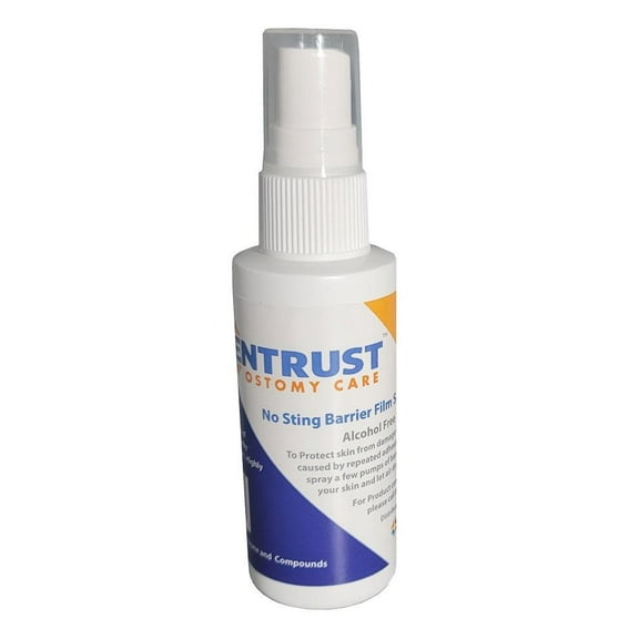 Entrust Ostomy Care No-Sting Skin Barrier Spray