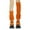 Orange, variant on MOJOGO Women's Knee High Socks Stretchy Knit Slouchy Socks Trendy Leg Warmers Moisture Control Sock Orange Free Size