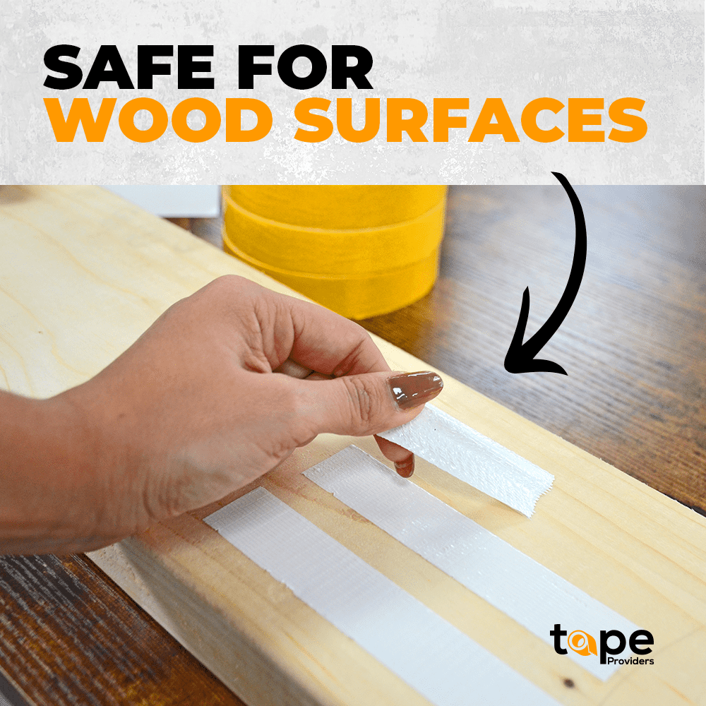 WOD Tape Woodworking Double Sided Carpet Tape - 4 in. x 36 yd. - High Adhesion
