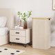 thumbnail image 3 of Cesta de ropa Lifewit de 100 litros con tapa y bolsa extraíble, color beige, 3 of 9