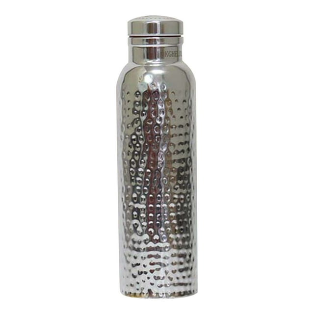 Glass&Bottle Kettle and Stainless Steel Sports Mug with Electroplated Gold Dimpled Finish for Durable Daily Use