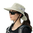 thumbnail image 3 of Kcolen Womens Sun Hats Wide Brim Unisex Sun Hat with Wide Brim for Outdoor Camping and Sports Activities Adjustable Breathable Summer Hat, 3 of 7
