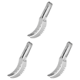 thumbnail image 1 of Cortador Frutas Acero Inoxidable Con Antideslizante Divisor (plata), 1 of 4