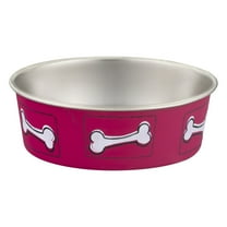 Loving Pets Bella Bowls Coastal Hawaiian Red  Small Bowl for Dogs, 1.0 ct.