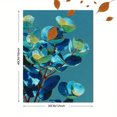 thumbnail image 3 of Eucalyptus Botanical Canvas Art, Blue Tone Floral Print, Modern Home Wall Decor, 3 of 8
