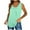 Green, variant on Scyoekwg Casual Tank Top for Women Sleeveless Trendy Going Out Top Womens Summer Fashion Basic Tank Tops Ladies Blouses Dressy Casual Loose