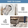 thumbnail image 5 of Aonewoe Office Chair Mat for Hardwood Floor Carpet, 48"X60" Desk Mat for Chair, Non Slip Computer Chair Mat, Floor Mat Office Rugs for Rolling Chairs Hardwood Floors, Boho Blue, 5 of 7