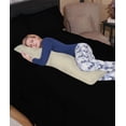 thumbnail image 2 of Crescent Multiple Colors - Zippered Body Pillowcase- 200 Thread Count 21"x 54" (Beige), 2 of 3