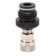 thumbnail image 4 of Conector de recarga de tanque C, adaptador hembra de tanque de CO2 Adaptador hembra de conexión rápida Adaptador hembra de manguera de tanque C Compacto y liviano, 4 of 12
