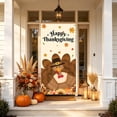 thumbnail image 6 of KKOUHV Thanksgiving Decorations, Fall Harvest Door Covers for Front Door Cover, Turkey Pumpkin Fall Door Cover, Indoor Outdoor Party Photo Booth Props, 6 of 7