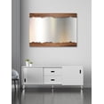 thumbnail image 4 of Espejo decorativo de pared con diseño rectangular enchapado en parota natural Dii Frame Naturaleza Enmarcada, 4 of 4