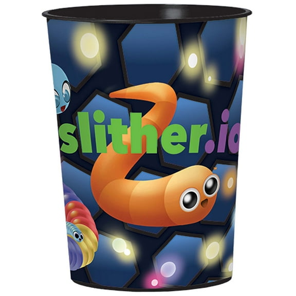 Slither.io Plastic 16oz Favor Cup (1)