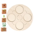 thumbnail image 1 of Ayudas didácticas de madera del tablero del para las Planta perfke Tablero de ciclo de vida, 1 of 8