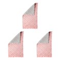 thumbnail image 1 of Unatoiry Dishcloth Microfiber Cloth Rags Washcloth Water-absorbing Dish Plate Pots Bowl Tableware Towel Accessory Kitchen Pink Coffee 3Set, 1 of 6