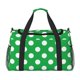 thumbnail image 1 of Disketp Green And White Polka Dot Bolsa de Viaje Tipo Duffle, Bolso de Mano para Fin de Semana para Mujer, Bolsa de Gimnasio Ligera para Hombre, Esencial para Viajes, 1 of 7