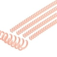 thumbnail image 1 of Bobinas de Encadenamiento en Espiral de Plástico Uxcell de 12mm, 25 Pcs Espirales de Encuadernación para 85 Hojas, Rosa Flor de Cerezo, 1 of 6