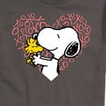 thumbnail image 3 of Peanuts - Snoopy Woodstock Xo Heart - Men's Short Sleeve Graphic T-Shirt, 3 of 6
