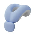 thumbnail image 3 of Lipstore Compact, versatile neck support pillow for face positioning, breathable support, blue, 3 of 8