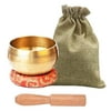 Singing Bowls Set Meditation Bowl with Cushion Mallet and Storage Bag Meditation Sound Bowl Handcrafted in Nepal