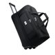 thumbnail image 3 of Zapatos de prenda enrollable Bolsa Duffel Resistente al agua Múltiples compartimentos Traje de equipaje Bolsa Convertible para hombres Mujeres M Black M, 3 of 8