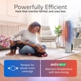 thumbnail image 5 of Lasko DUO Comfort FHV820 White 1500W 3 Speed, Remote,Tower Fan and Ceramic Space Heater, 5 of 16