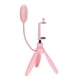 thumbnail image 2 of Luz de relleno para trípode, luz de relleno en vivo plegable para teléfono móvil, soporte para teléfono, luz de relleno para teléfono, elegante y moderna, 2 of 8