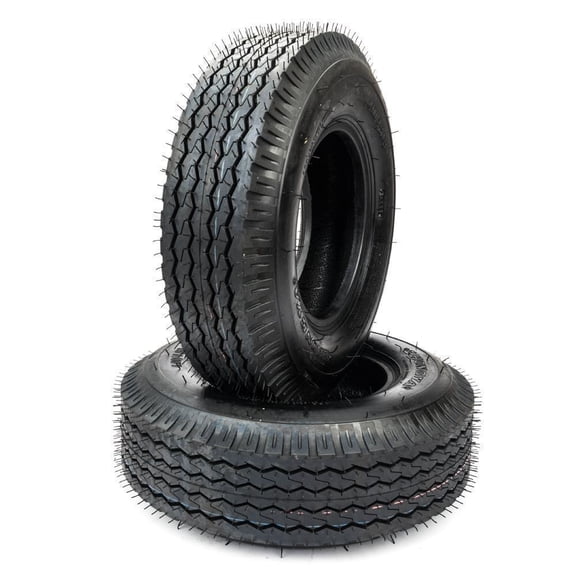 Ktaxon 2PCS 4.80-8 4PR Bias Trailer Tires, 4PR Golf Cart Tires,Tubeless