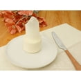 thumbnail image 4 of REGALWOVEN Cotton Napkins Cloth Napkins Set of 12 Washable Beige 17'x17', 4 of 6