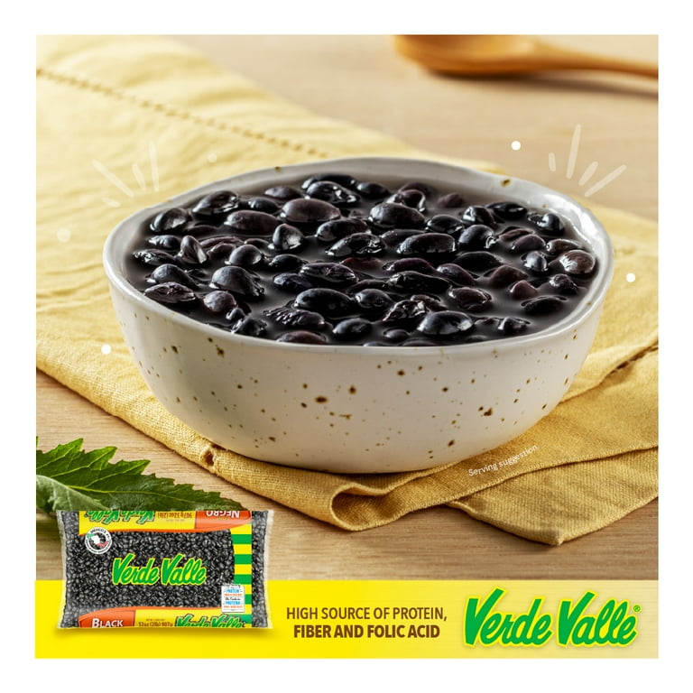 Verde Valle, Black Beans, 32 oz, Dried Queretaro Beans - Walmart.com