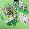 thumbnail image 4 of Suministros de cumpleaños para niños Party Favors Ulema, 216 unidades, con temática de fútbol, 4 of 7