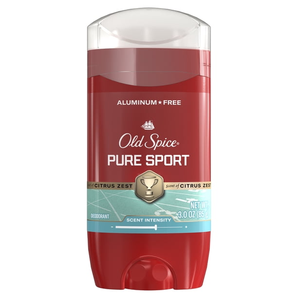 Old Spice Aluminum Free, Men's Deodorant, Pure Sport, 3.0 oz