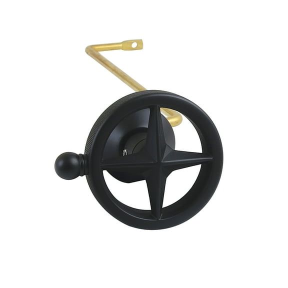 Kingston Brass KTRNKS0 Levante Side Mount Toilet Tank Lever in Matte Black