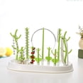 thumbnail image 5 of Escurridor de biberones portátil multifunción con bandeja extraíble y forma de árbol, con cepillo para limpiar biberones, chupetes y accesorios, 5 of 5